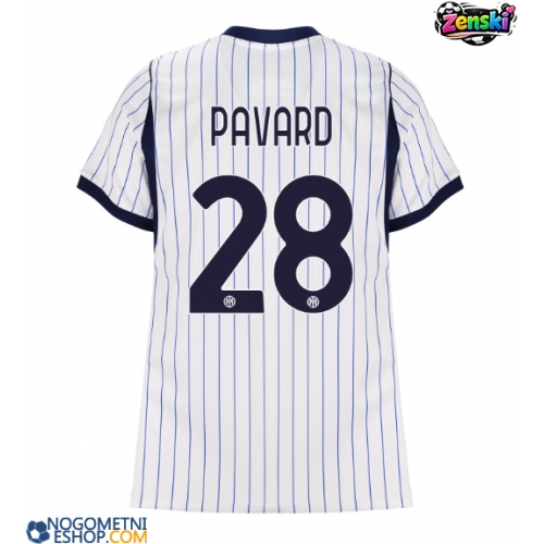 Ženski Nogometni dresi Inter Milan Benjamin Pavard #28 Gostujoči 2026-27 Kratek Rokav